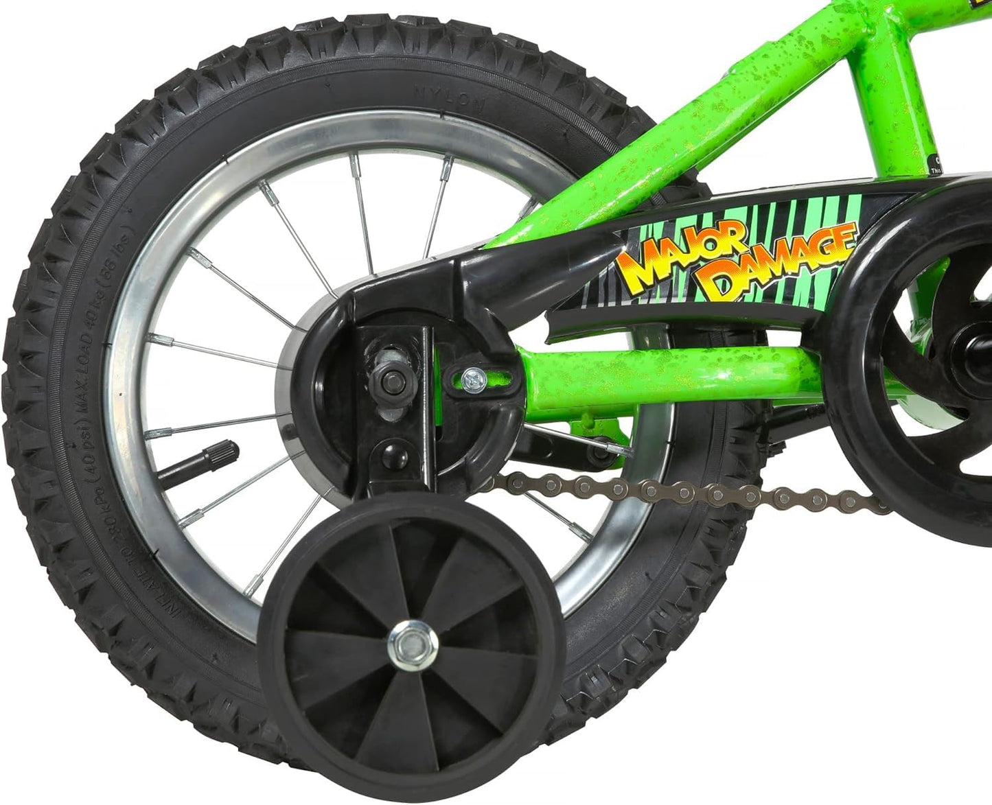 Dynacraft Magna Major Damage Children's Bike – Bold and Durable Design, Perfect for Kids Learning to Ride, Sturdy and Easy to Assemble, Ideal for Young Riders