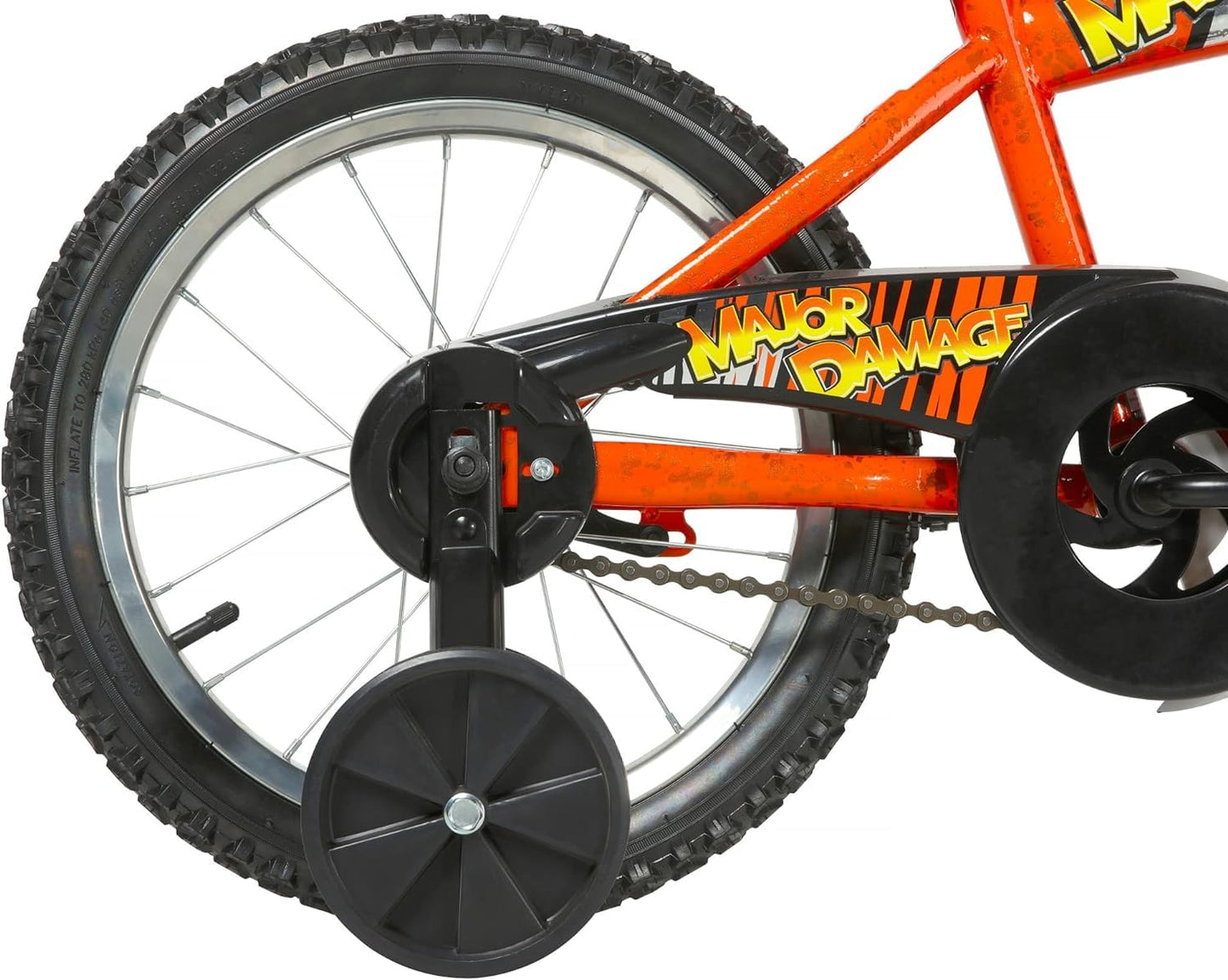 Dynacraft Magna Major Damage Children's Bike – Bold and Durable Design, Perfect for Kids Learning to Ride, Sturdy and Easy to Assemble, Ideal for Young Riders